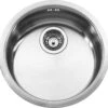Culinorm Spoelbak RVS Rond Opbouw - Ø 45 Cm - Incl. Korfplug En Sifon -WerkPro Verkoopwinkel 1200x1165 5