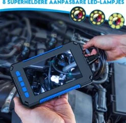 Looki Endoscoop Met Scherm 5M + GRATIS 32GB SD-kaart - Inspectie Camera – 1080P LED Verlichting – 4.3 Inch Scherm – 8 Mm Dik - IP67 Waterdicht 15 Looki Endoscoop Met Scherm 5M + GRATIS 32GB SD-kaart - Inspectie Camera – 1080P LED Verlichting – 4.3 Inch Scherm – 8 Mm Dik - IP67 Waterdicht -WerkPro Verkoopwinkel 1200x1170 16