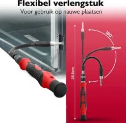 Dieux® - 125 Delige Precisie Schroevendraaierset - Rood - Magnetisch - Schroevendraaier - Gereedschapset - Bidset - Gereedschap - Reparatie - Werkbank - Opbergbox - Pasen 13 Dieux® - 125 Delige Precisie Schroevendraaierset - Rood - Magnetisch - Schroevendraaier - Gereedschapset - Bidset - Gereedschap - Reparatie - Werkbank - Opbergbox - Pasen -WerkPro Verkoopwinkel 1200x1170 9