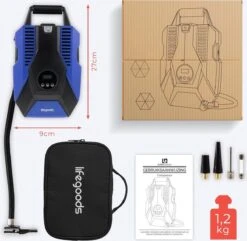 LifeGoods Elektrische Compressor En Bandenpomp - 12V - 10,3 Bar - 35L/m - Blauw -WerkPro Verkoopwinkel 1200x1171 1
