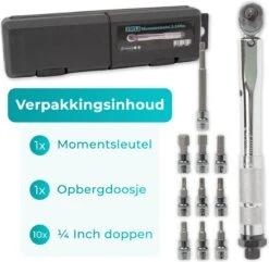 IMLI Momentsleutel Set 1/4 Inch | 2 - 24 Nm| Inbus En Torx Doppen | 11-delig Fietsgereedschap -WerkPro Verkoopwinkel 1200x1172 8