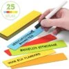 2DOBOARD Herschrijfbare Balk Whiteboard Magneten - 15 X 2,5 Cm - 25 Stuks - Mix: 5 Kleuren - Planbord Kind - Weekplanner Kind -WerkPro Verkoopwinkel 1200x1173 13