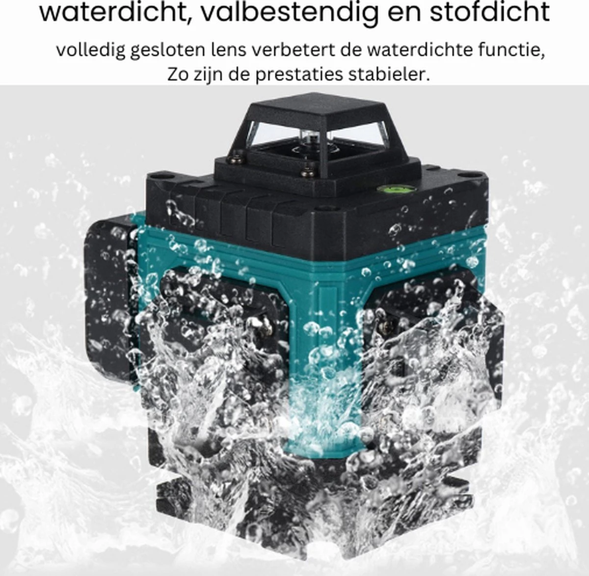 Dokx Zelfnivellerende Kruislijnlaser 16 Lijnen - Hardcase - 360° Graden Roterende Laser - Hardcase 8 Dokx Zelfnivellerende Kruislijnlaser 16 Lijnen - Hardcase - 360° Graden Roterende Laser - Hardcase - Afbeelding 6