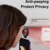 Merkloos Verborgen Camera Detectie Zwart - Draagbaar - Airbnb - Hotel - Veilig - USB C Aansluiting Telefoon - Verborgen Camera Opsporen