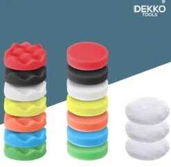 Dekko Tools Polijstmachine - Poetsmachine - AUTO - Marmer - Vloer - Boot Krachtige Motor - Incl. 10 Schijven -WerkPro Verkoopwinkel 1200x1174 11