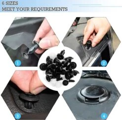 BOTC 100 Delige Auto Carrosserie Clips - Bekleding Clips - Fender Clips - Met 1 Auto Dashboard Deurpaneel Verwijder Tool -WerkPro Verkoopwinkel 1200x1174 15