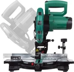 VONROC Afkortzaag - Verstekzaag – 1700W – Ø216MM – 4900 /min - Met Laser, Tafelverbreders & Diepteregeling – Incl. Zaagblad En Werkstukklem -WerkPro Verkoopwinkel 1200x1174 5