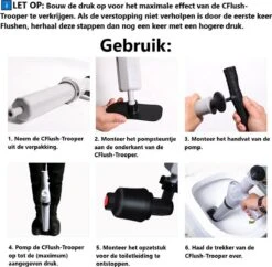 CFlush™ Hoge Druk Ontstopper - Incl. Schoonmaak Handschoenen -WerkPro Verkoopwinkel 1200x1175 19
