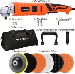 VERTREX Polijstmachine - Poetsmachine Auto - Polijstschijven - Poliermachine - Polijstmachines -WerkPro Verkoopwinkel 1200x1175 3