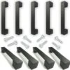 Handgreep / Keukengreep Zwart 128mm 10 Stuks - Modern Zwart - Handgrepen Voor Deurtjes - Meubelgreep - Handgreep Zwart- Keukengreep - Greep Zwart - Meubelbeslag - Handgrepen Kast - Meubelgrepen - Handgrepen Voor Deurtjes - Inclusief Schroeven -WerkPro Verkoopwinkel 1200x1175 8