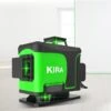 KIRA Zelfnivellerende Kruislijnlaser Met 16 Lijnen- 4D Laser- Meet Bereik 25 Meter -Op Afstand Bestuurbaar- Inclusief Muurbeugel - 360 Graden Statief-Lijnlaser - Kruislaser - Rotatielaser - Groene Lasers - Waterproof - Laserwaterpas -WerkPro Verkoopwinkel 1200x1176 16