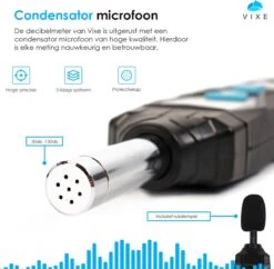 Decibel Meter - Db Meter - Geluidsmeter - Meet Tussen 30 DB En 130 DB - Nauwkeurig Tot 1,5 DB - Inclusief Batterijen -WerkPro Verkoopwinkel 1200x1176 23