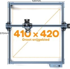 Merkloos Sculpfun S9 Laser Graveermachine | Ultra-Dunne Laser | Graveermachine | Laser Cutter | Hout Acryl Laser Snijmachine -WerkPro Verkoopwinkel 1200x1177 7
