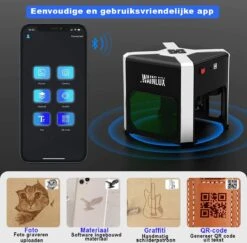 Laser Graveermachine - Laser Cutter Wifi Bestuurbaar - Graveermachine Makkelijk Te Installeren - Zwart / 1 -WerkPro Verkoopwinkel 1200x1180 1