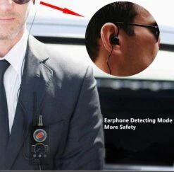 Detectieapparaten - Draadloze Signaaldetector RF Bug Finder Anti-Afgeluisterde Detector Anti Candid Camera GPS Tracker Locator | Zwart -WerkPro Verkoopwinkel 1200x1180 25