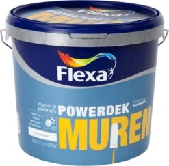 Flexa Powerdek Muurverf - Muren & Plafonds - Binnen - RAL 9010 - 10 Liter -WerkPro Verkoopwinkel 1200x1180 45