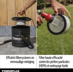 Powerplus POWX3013 Aszuiger - 1600W - 20L - Incl. Filter -WerkPro Verkoopwinkel 1200x1180 6