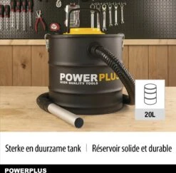 Powerplus POWX3013 Aszuiger - 1600W - 20L - Incl. Filter -WerkPro Verkoopwinkel 1200x1180 7