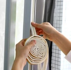 Simple Fix Tochtstrip - 5M X 9MM - Tochtstrips Voor Deuren - Tochtstopper - Tochtband - Tochtrol - Zelfklevend En Isolerend - I-profiel - Zwart -WerkPro Verkoopwinkel 1200x1181 29