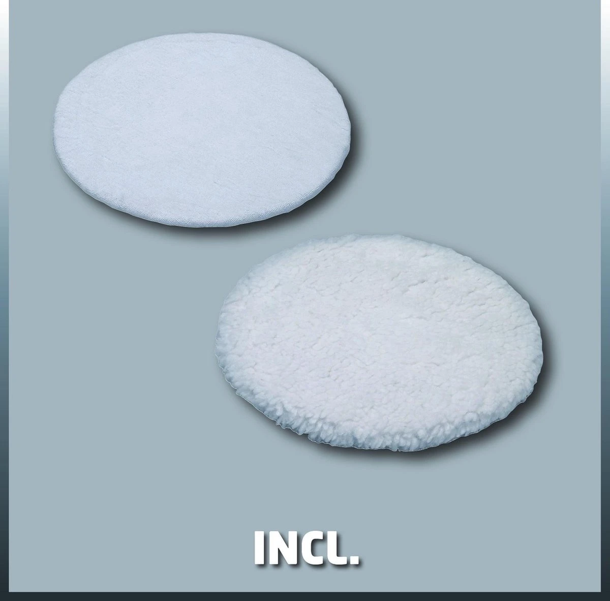 Einhell Auto Polijstmachine CC-PO 90 (aan/uit-schakelaar - Handig En Robuust - 1 Textielpolijstkap En Kunststof Polijstkap Inbegrepen) 7 Einhell Auto Polijstmachine CC-PO 90 (aan/uit-schakelaar - Handig En Robuust - 1 Textielpolijstkap En Kunststof Polijstkap Inbegrepen) - Afbeelding 5