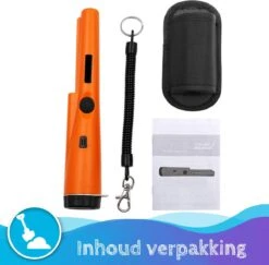 Summer Spark Pinpointer - Metaal Detector Professioneel - Oranje - Metaaldetector Voor Volwassenen / Kinderen -WerkPro Verkoopwinkel 1200x1182 18