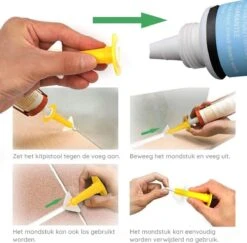 M-Iconic 5 In 1 Kit Schraper - Kitmes - Kitspatel - Kitstrijker - Kitschraper - Siliconen Verwijderaar - Kit Verwijderaar - Geel -WerkPro Verkoopwinkel 1200x1182 26