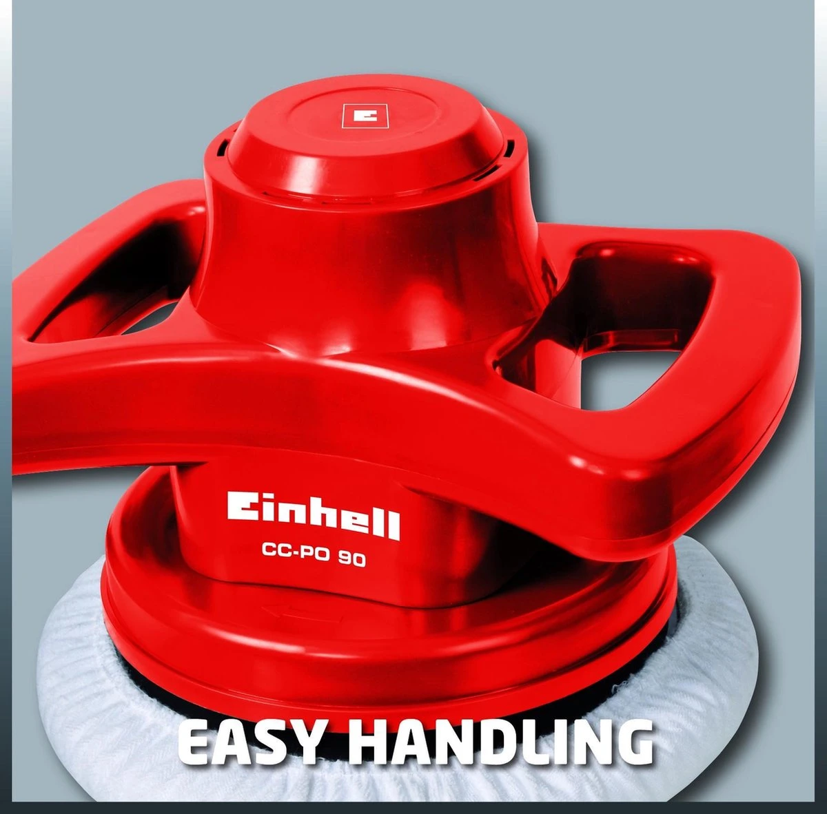 Einhell Auto Polijstmachine CC-PO 90 (aan/uit-schakelaar - Handig En Robuust - 1 Textielpolijstkap En Kunststof Polijstkap Inbegrepen) 6 Einhell Auto Polijstmachine CC-PO 90 (aan/uit-schakelaar - Handig En Robuust - 1 Textielpolijstkap En Kunststof Polijstkap Inbegrepen) - Afbeelding 4