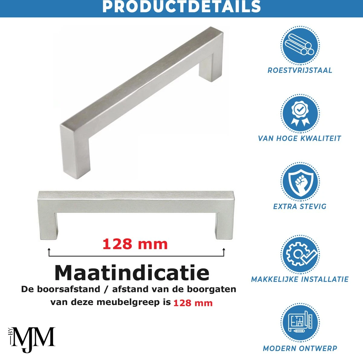 Handgreep / Keukengreep RVS 128 Mm 10 Stuks - Modern - Handgrepen Kast - Handgrepen Voor Deurtjes - Deurgreep - Meubelgreep - Handgreep Rvs - Meubelgrepen - Keukengreep - Greep RVS - Meubelbeslag - Greepjes - Inclusief Schroeven 6 Handgreep / Keukengreep RVS 128 Mm 10 Stuks - Modern - Handgrepen Kast - Handgrepen Voor Deurtjes - Deurgreep - Meubelgreep - Handgreep Rvs - Meubelgrepen - Keukengreep - Greep RVS - Meubelbeslag - Greepjes - Inclusief Schroeven - Afbeelding 4