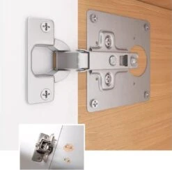 Merkloos Scharnier Reparatie Plaat / Platen / Set - Inclusief 12 Schroeven - 2 Stuks - Keukenkastje - Reparatieplaat -WerkPro Verkoopwinkel 1200x1183 23