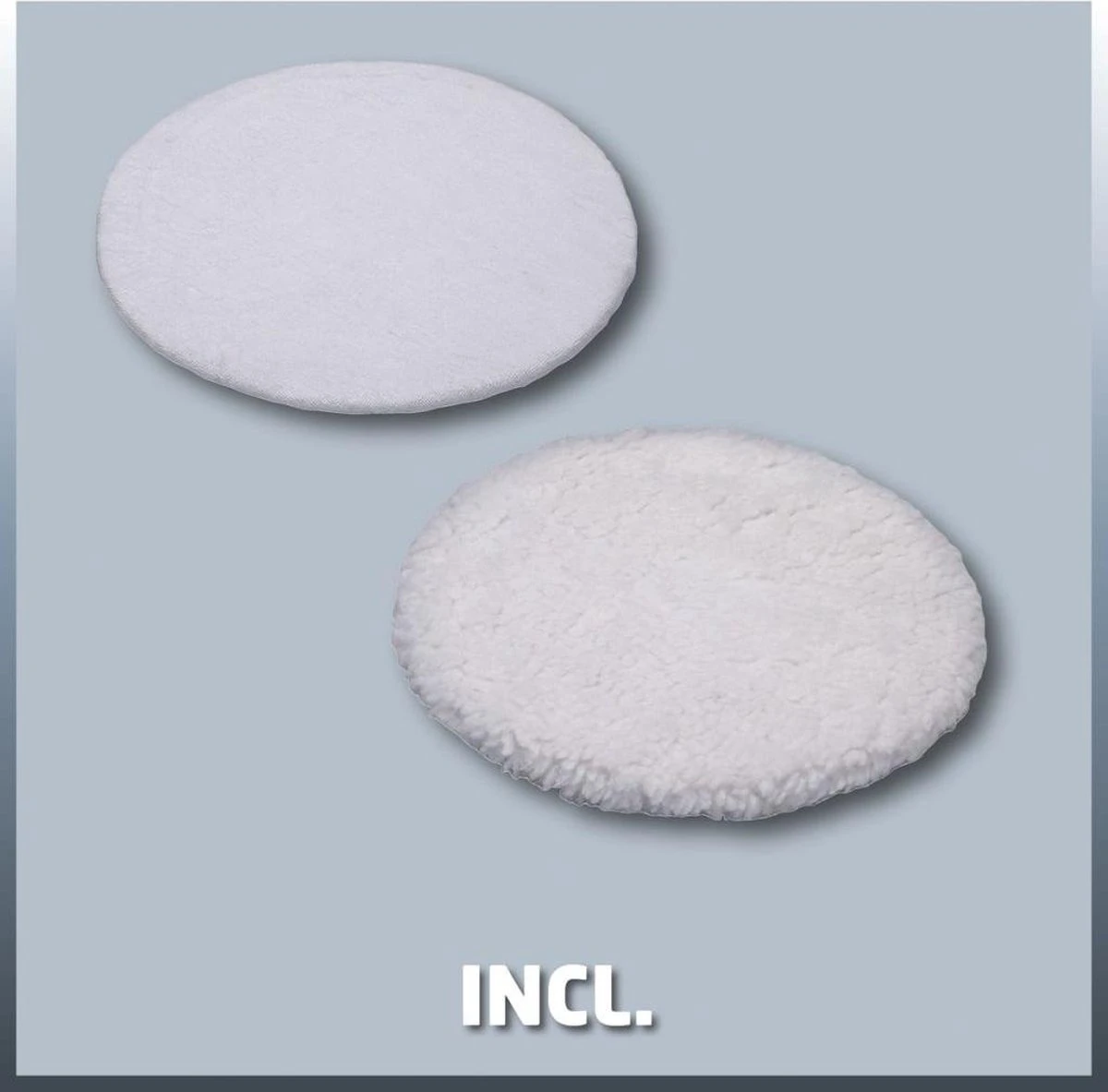 Einhell Auto Polijstmachine CC-PO 90 (aan/uit-schakelaar - Handig En Robuust - 1 Textielpolijstkap En Kunststof Polijstkap Inbegrepen) 8 Einhell Auto Polijstmachine CC-PO 90 (aan/uit-schakelaar - Handig En Robuust - 1 Textielpolijstkap En Kunststof Polijstkap Inbegrepen) - Afbeelding 6