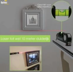 Optimus Professionele 4-in-1 Laser Waterpas - Incl. Batterij - Kruislijnlaser - Lijnlaser Waterpas - Zelfnivellerende - Rolmaat, Liniaal & Waterpas -WerkPro Verkoopwinkel 1200x1184 23