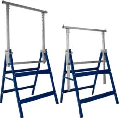 Merkloos Metalen Schragen - In Hoogte Verstelbaar - Tot 200kg - 2 Stuks 13 Merkloos Metalen Schragen - In Hoogte Verstelbaar - Tot 200kg - 2 Stuks -WerkPro Verkoopwinkel 1200x1185 18