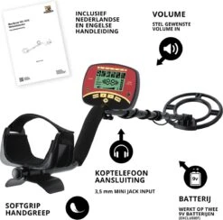MacGyver Metaaldetector Professional - Nauwkeurige Metaalzoeker Met Unieke Pinpointer – LCD Display – 25cm Waterdichte Zoekspoel 14 MacGyver Metaaldetector Professional - Nauwkeurige Metaalzoeker Met Unieke Pinpointer – LCD Display – 25cm Waterdichte Zoekspoel -WerkPro Verkoopwinkel 1200x1186 23