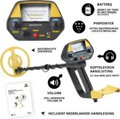 MacGyver 4-delige Metaaldetector Set – Detectie Apparaat Met Unieke Pinpointer – 10x25 Verrekijker – Schep Pikhouweelset – Waterdichte DryBag Backpack -WerkPro Verkoopwinkel 1200x1191 11