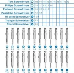 Merkloos Precisie Mini Schroevendraaierset - Mobiele Telefoon Reparatie -WerkPro Verkoopwinkel 1200x1192 18
