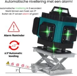 Dokx Zelfnivellerende Kruislijnlaser 16 Lijnen - Hardcase - 360° Graden Roterende Laser - Hardcase 27 Dokx Zelfnivellerende Kruislijnlaser 16 Lijnen - Hardcase - 360° Graden Roterende Laser - Hardcase -WerkPro Verkoopwinkel 1200x1192 21