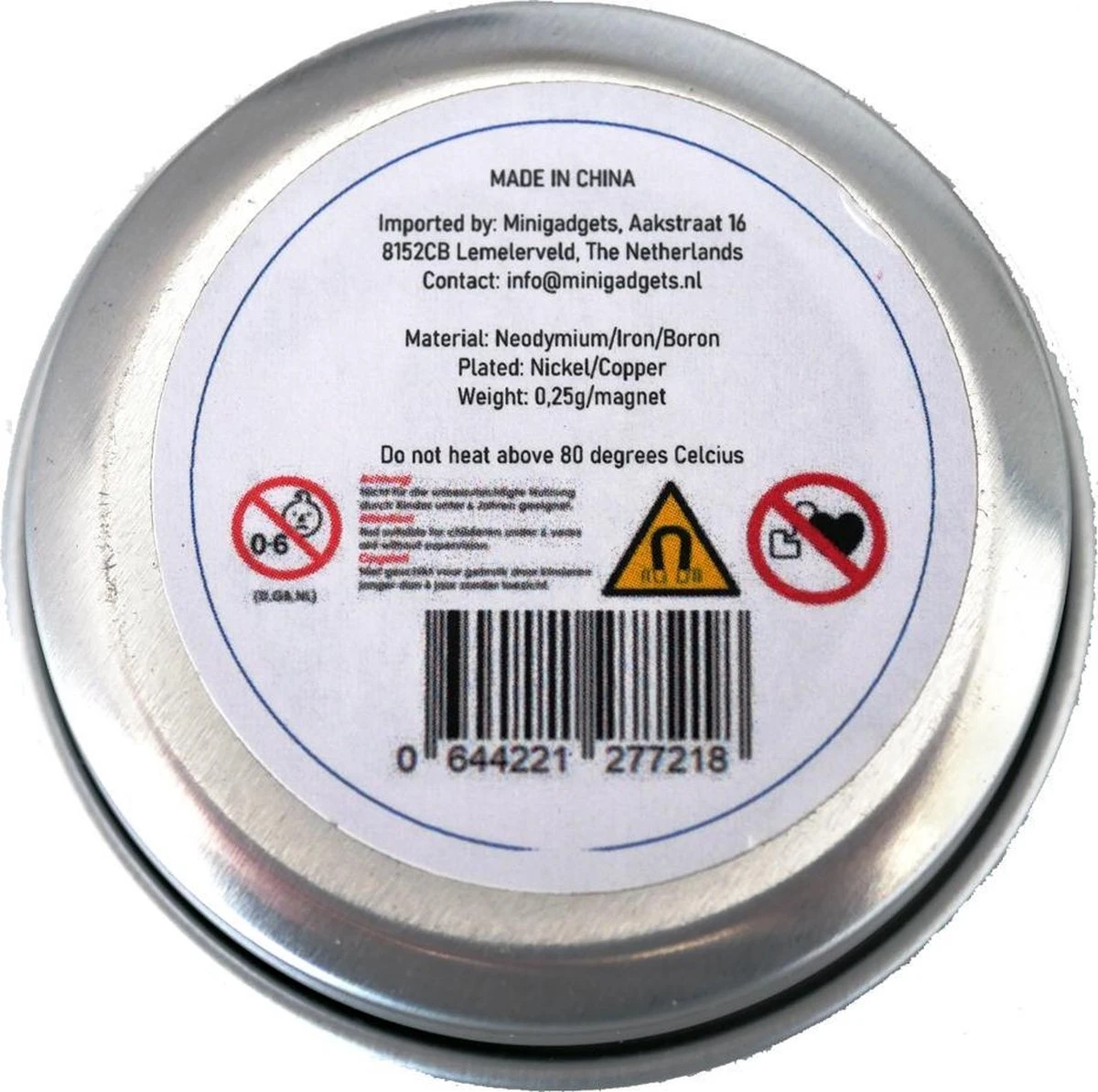 Super Sterke Magneten - 5 X 2 Mm (50-stuks) - Rond - Neodymium - Koelkast Magneten - Whiteboard Magneten - Klein - Ronde - 5x2mm 7 Super Sterke Magneten - 5 X 2 Mm (50-stuks) - Rond - Neodymium - Koelkast Magneten - Whiteboard Magneten - Klein - Ronde - 5x2mm - Afbeelding 5