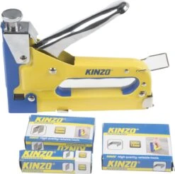 Kinzo Tacker Nietmachine - Incl. 1500 Spijkers En Nieten - Voor Vloerbedekking En Hout - Traploos Instelbaar -WerkPro Verkoopwinkel 1200x1193 21