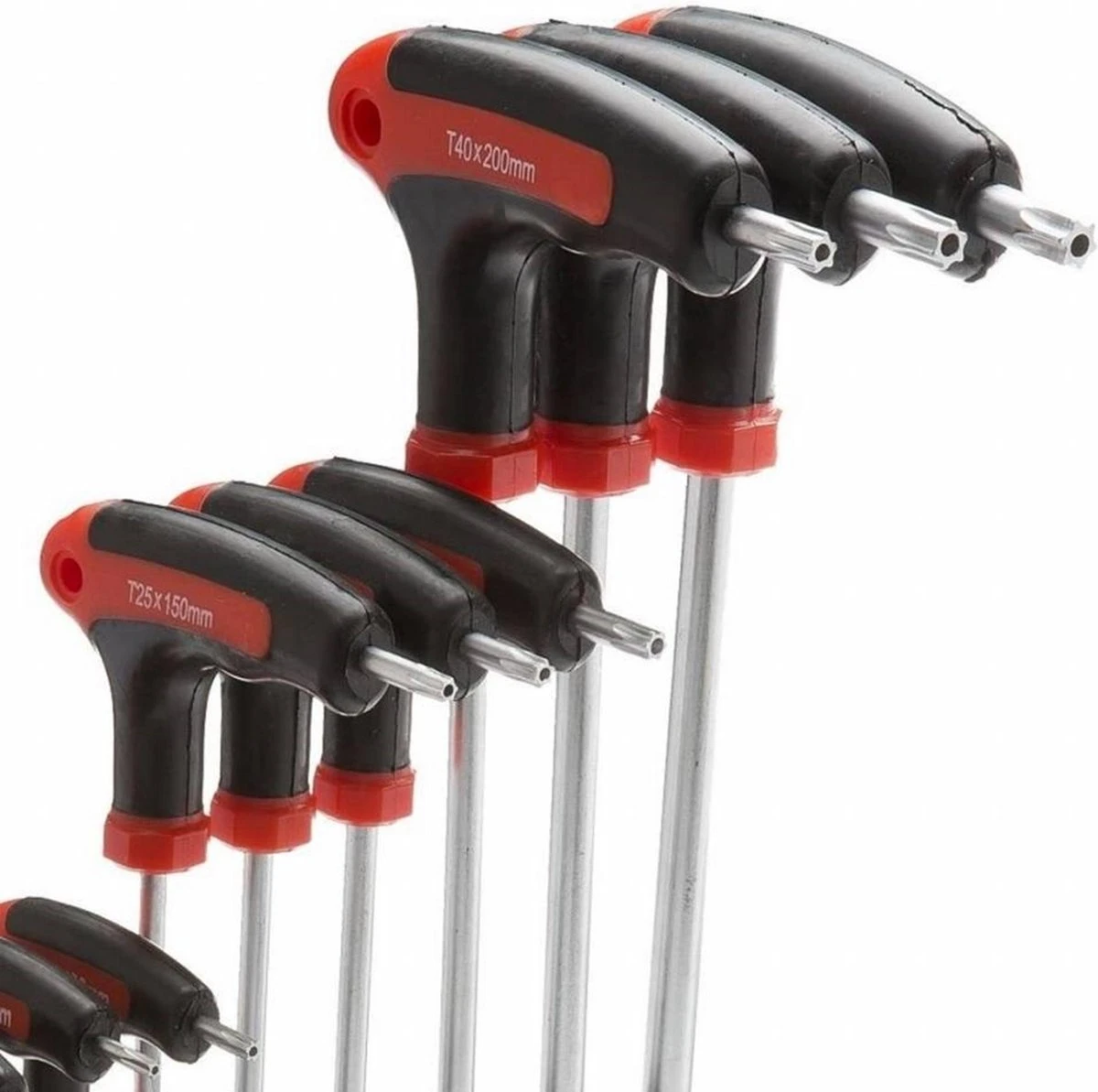 Schroevendraaierset - Torx - T-greep - 10 Delig 7 Schroevendraaierset - Torx - T-greep - 10 Delig - Afbeelding 5