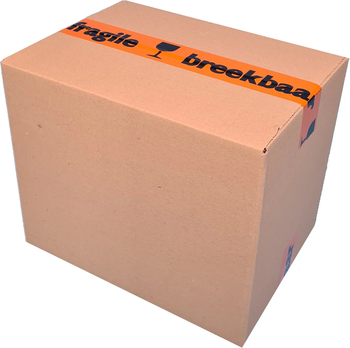 Breekbaar Tape - 6 Rollen - 48mm X 66 Meter - Waarschuwingstape - PP Tape Acryl - Fragile Plakband - Oranje/Zwart 4 Breekbaar Tape - 6 Rollen - 48mm X 66 Meter - Waarschuwingstape - PP Tape Acryl - Fragile Plakband - Oranje/Zwart - Afbeelding 2