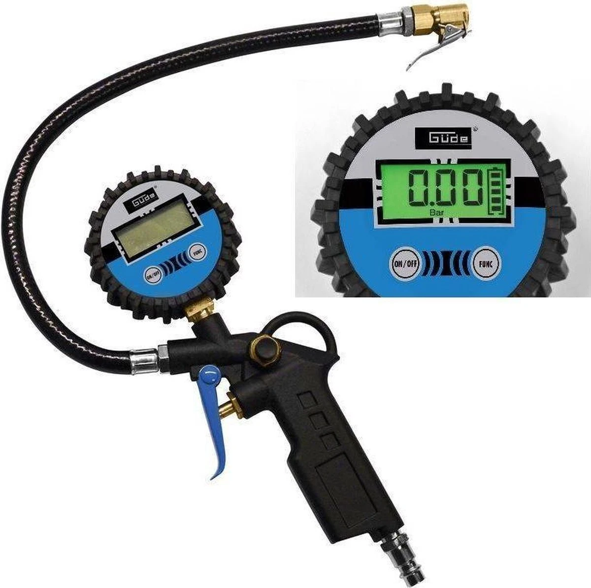 Gude Bandenvulmeter, Digitaal 3 Gude Bandenvulmeter, Digitaal