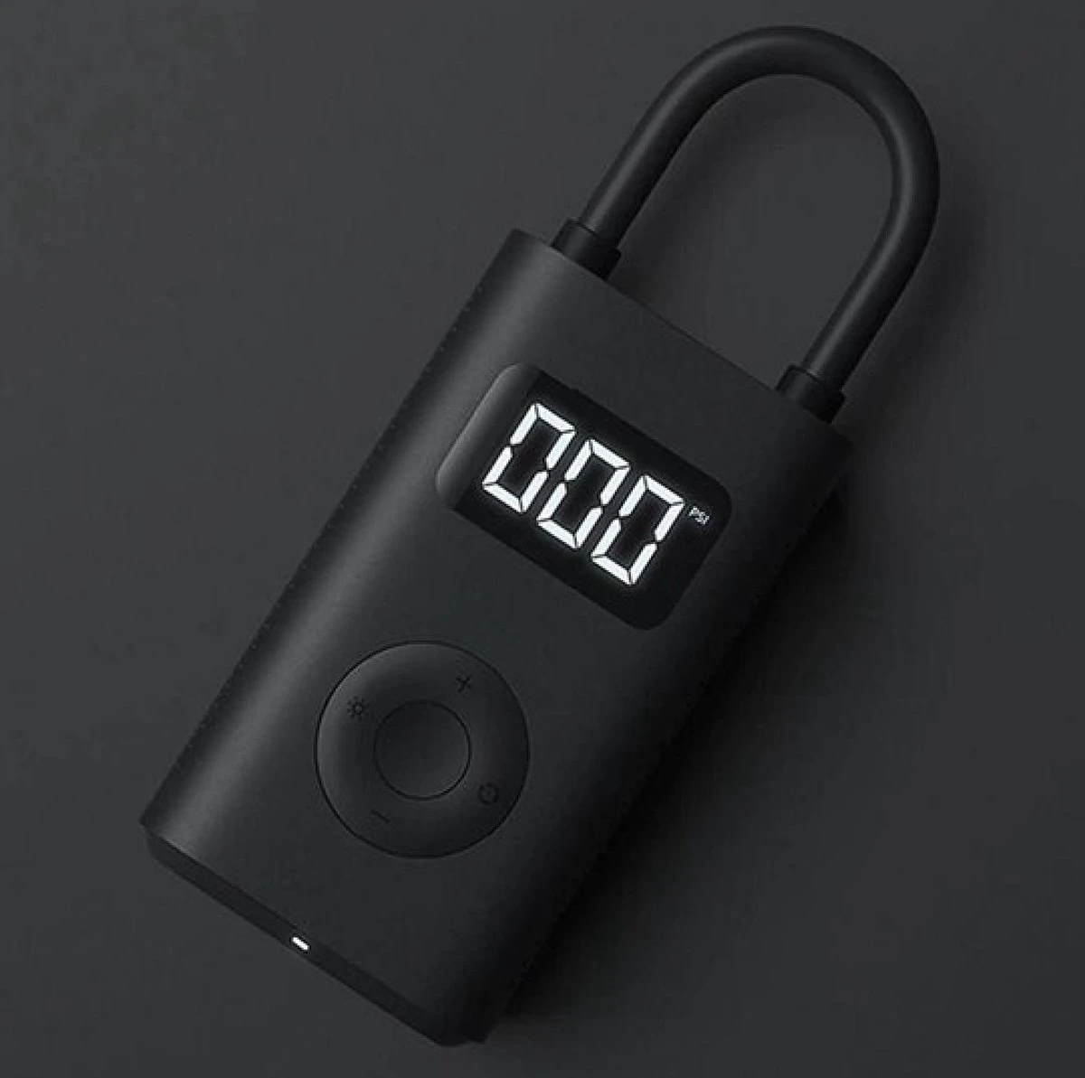 Xiaomi Mobiele Compressor - EU Versie - Elektrische Lucht Pomp (bal, Autobanden, Fietsband, Scooterbanden) 4 Xiaomi Mobiele Compressor - EU Versie - Elektrische Lucht Pomp (bal, Autobanden, Fietsband, Scooterbanden) - Afbeelding 2