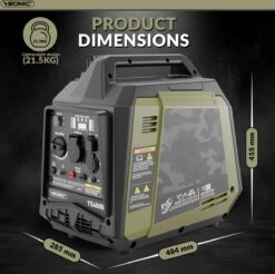 YSONIC YS4000i Inverter Generator - 3.3KW - 230V - 2xUSB - Autolader En Parallel Poort - Fluisterstil 62 DB - Olie En Overload Alarm -WerkPro Verkoopwinkel 1200x1194 13