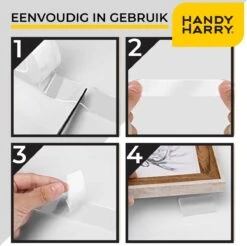 Handy Harry® Dubbelzijdig Magic Nano Gekko Grip Tape - Dubbelzijdige Tape - Herbruikbaar En Wasbaar - 6 Meter -WerkPro Verkoopwinkel 1200x1194 42