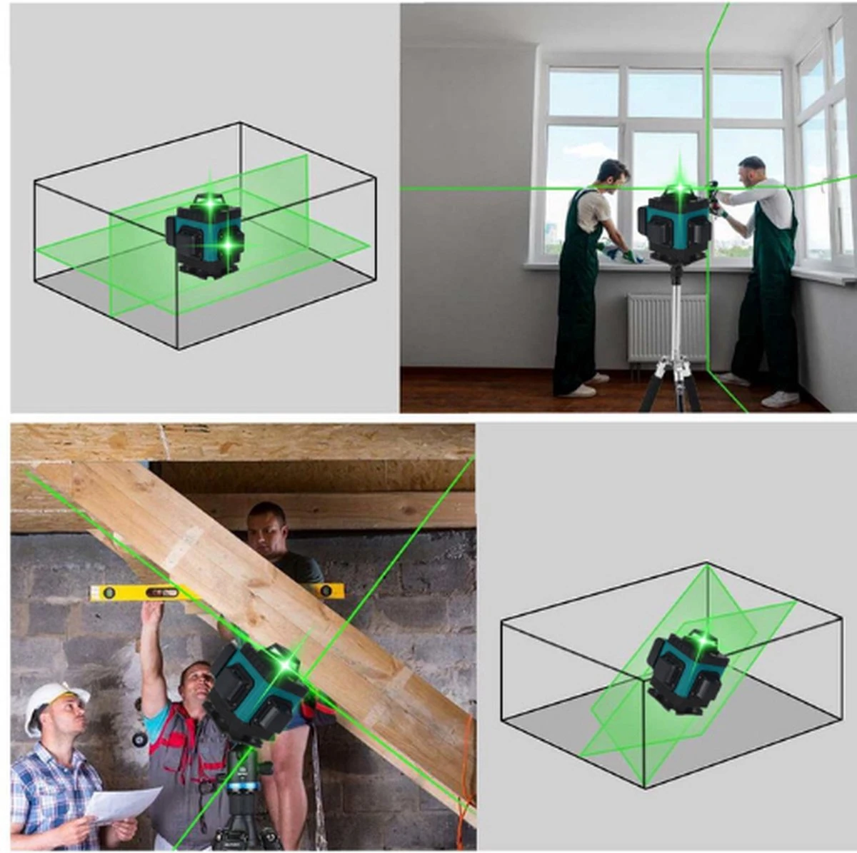 Dokx Zelfnivellerende Kruislijnlaser 16 Lijnen - Hardcase - 360° Graden Roterende Laser - Hardcase 16 Dokx Zelfnivellerende Kruislijnlaser 16 Lijnen - Hardcase - 360° Graden Roterende Laser - Hardcase - Afbeelding 14