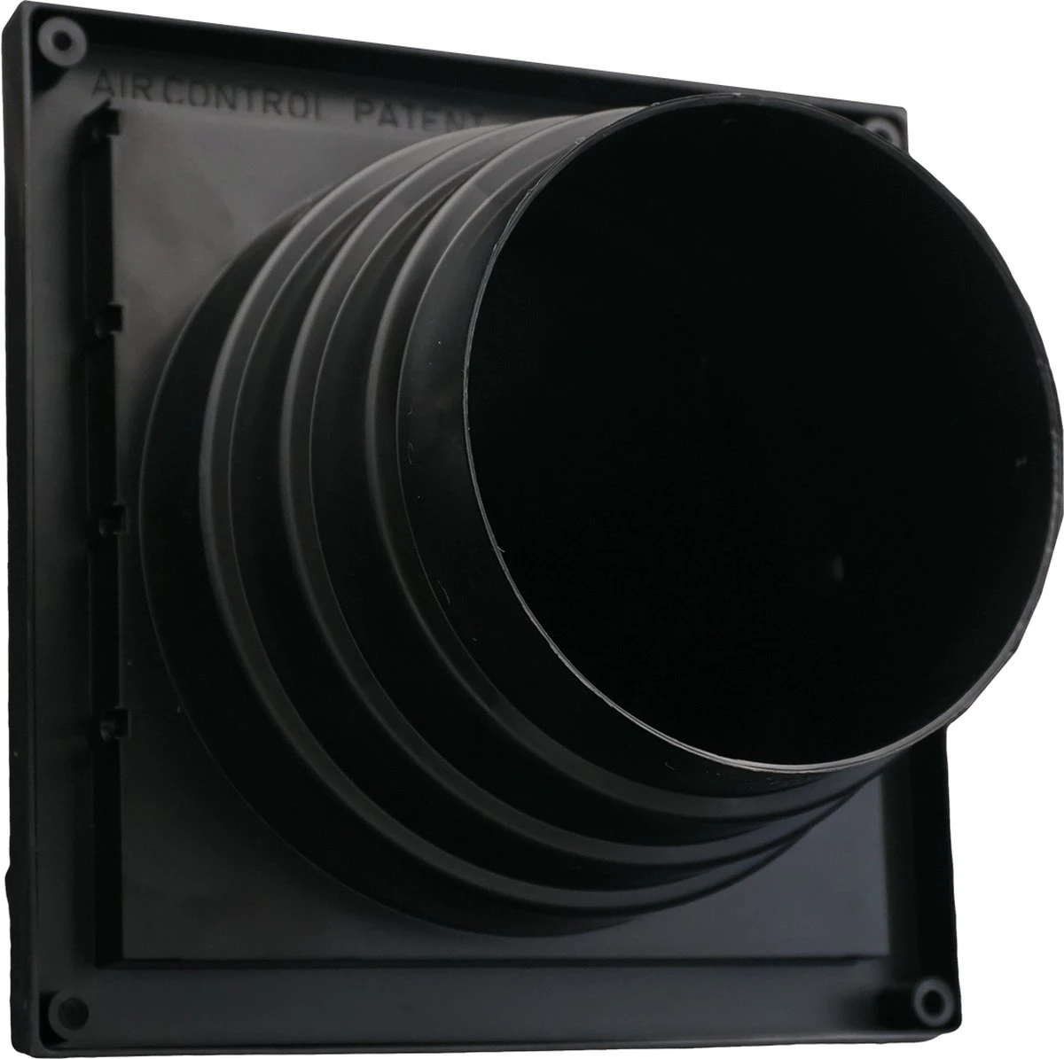 Luchtrooster Lamellen Zwart 165x165 6 Luchtrooster Lamellen Zwart 165x165 - Afbeelding 4