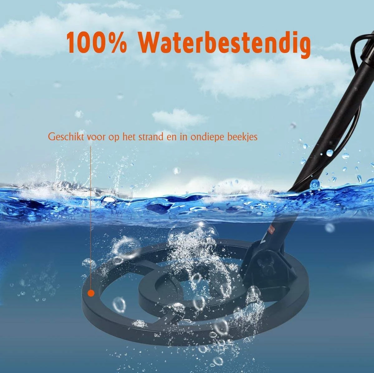 Metaaldetector - Verstelbaar 107/134cm - NL E-Handleiding - Metaaldetector Voor Kinderen & Volwassenen - Ingebouwde Pinpointer - Inclusief Combi Schep/pikhouweel & Koptelefoon! 5 Metaaldetector - Verstelbaar 107/134cm - NL E-Handleiding - Metaaldetector Voor Kinderen & Volwassenen - Ingebouwde Pinpointer - Inclusief Combi Schep/pikhouweel & Koptelefoon! - Afbeelding 3