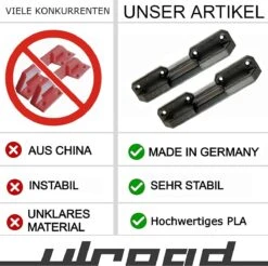 ULROAD 4 X Houders Voor L-BOXX Bosch Sortimo L-SAFE Zekering Fixatie Houders Om Vast Te Schroeven | Voor Alle Bosch L BOXX Gereedschapskoffer Rolplank Rolwagen Zelf Montage Accessoires -WerkPro Verkoopwinkel 1200x1196 19