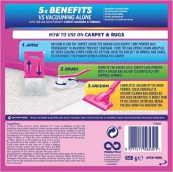 Vanish Oxi Action Carpet Care - Tapijtreiniger - Vlekverwijderende Tapijtpoeder - 500g -WerkPro Verkoopwinkel 1200x1196 33