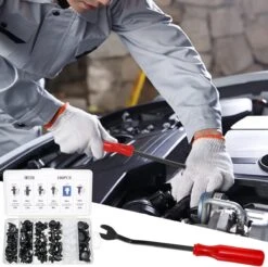 BOTC 100 Delige Auto Carrosserie Clips - Bekleding Clips - Fender Clips - Met 1 Auto Dashboard Deurpaneel Verwijder Tool -WerkPro Verkoopwinkel 1200x1197 21